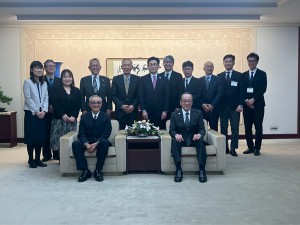 土地改良区記念　松井市長